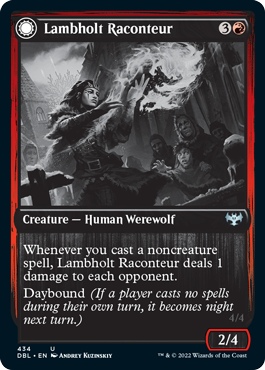Lambholt Raconteur // Lambholt Ravager [Innistrad: Double Feature] | Black Swamp Games