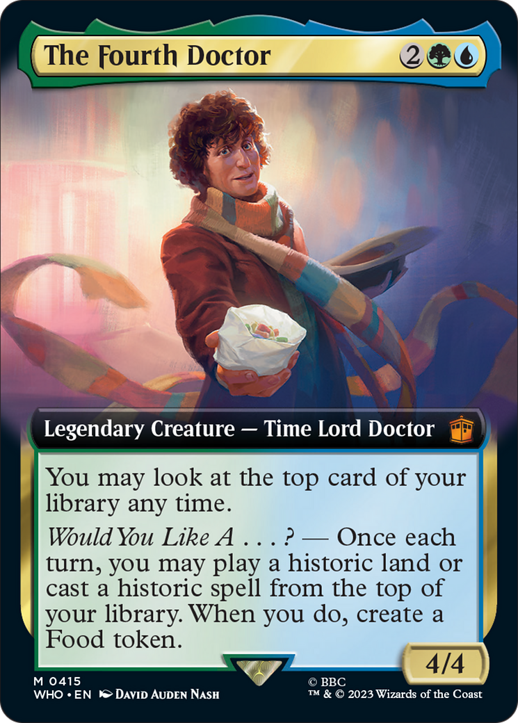 The Fourth Doctor (Extended Art) [Doctor Who] | Black Swamp Games