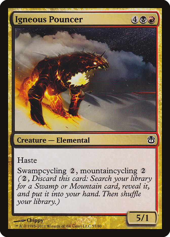 Igneous Pouncer [Duel Decks: Ajani vs. Nicol Bolas] | Black Swamp Games