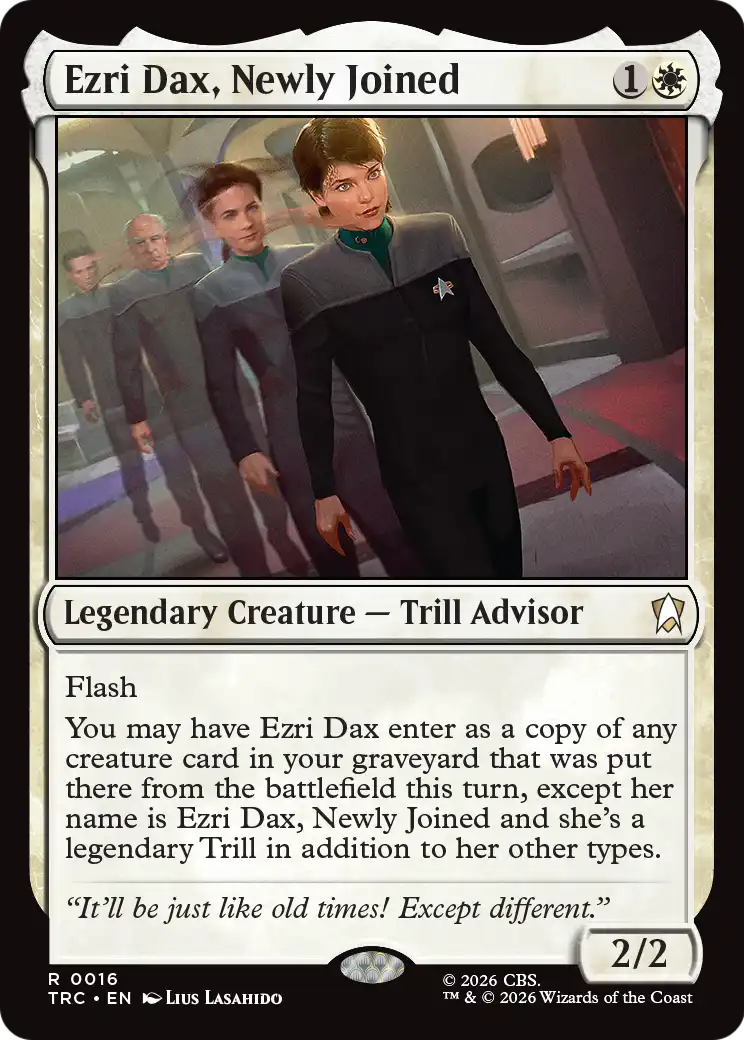 Ezri Dax, Newly Joined (Surge Foil) [Star Trek Commander] | Black Swamp Games