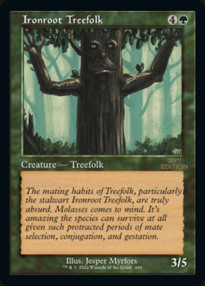 Ironroot Treefolk (Retro) [30th Anniversary Edition] | Black Swamp Games