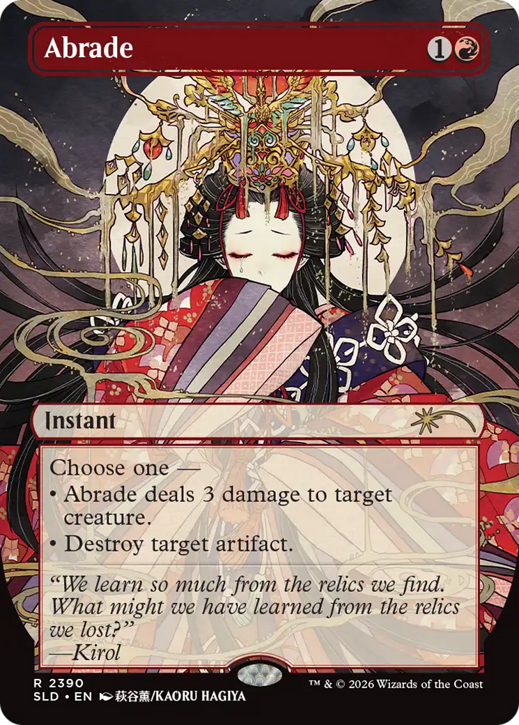 Abrade (2390) [Secret Lair Drop Series] | Black Swamp Games
