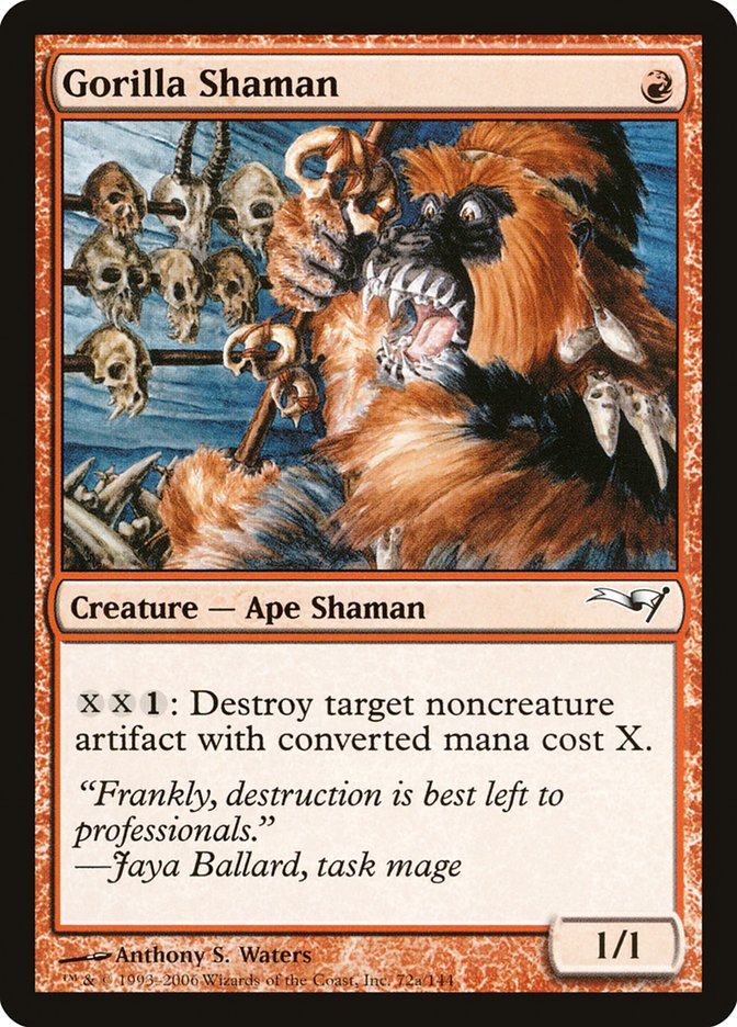 Gorilla Shaman [Coldsnap Theme Decks] | Black Swamp Games