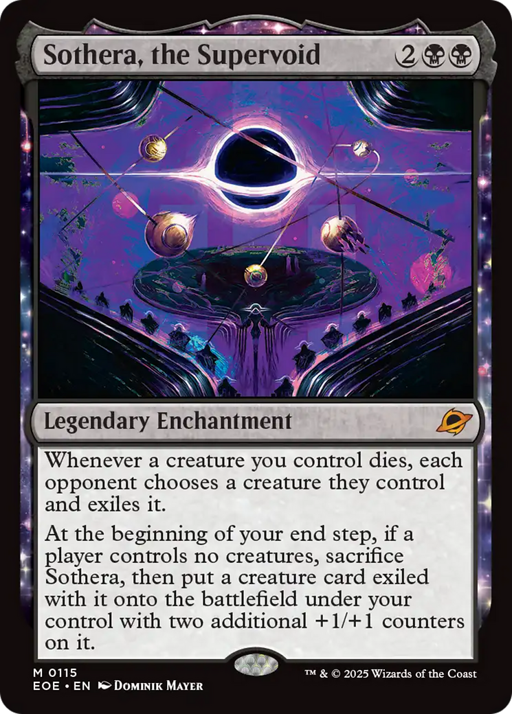 Sothera, the Supervoid [Edge of Eternities] | Black Swamp Games