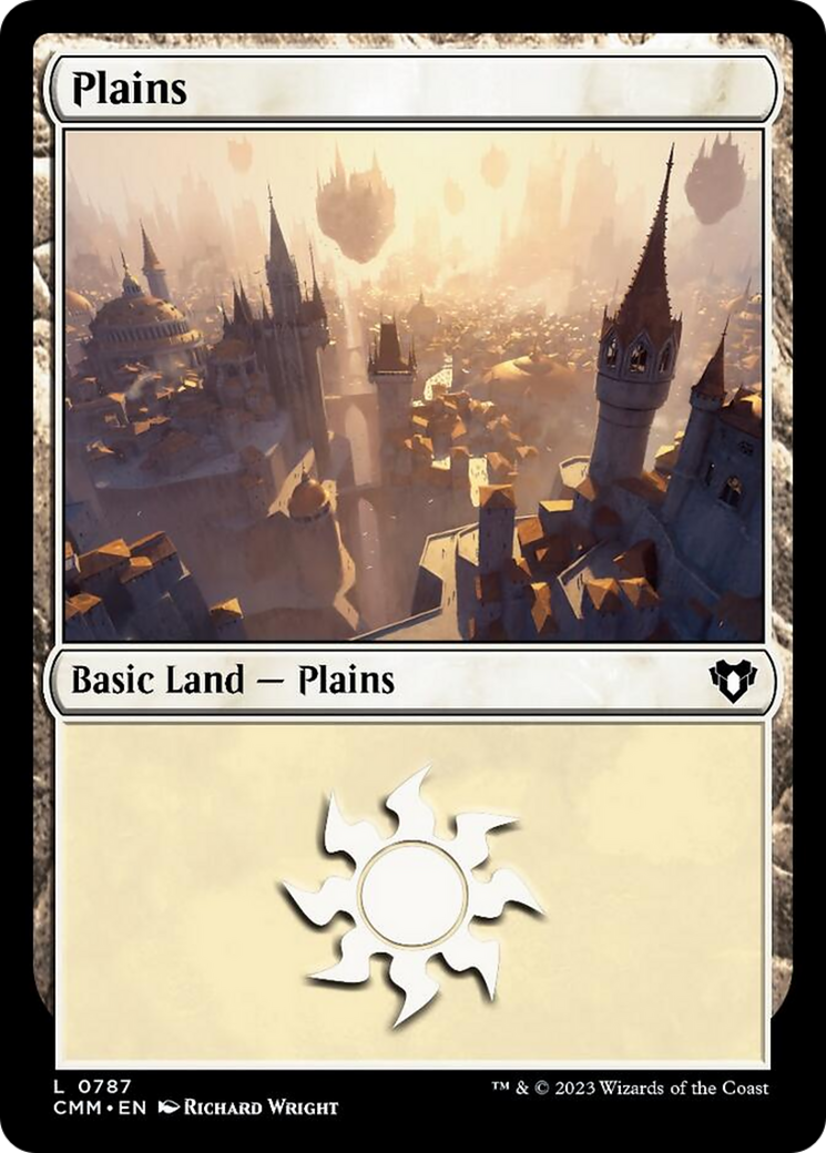 Plains (787) [Commander Masters] | Black Swamp Games