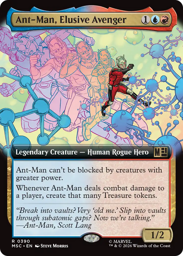 Ant-Man, Elusive Avenger (Extended Art) [Marvel Super Heroes Commander] | Black Swamp Games