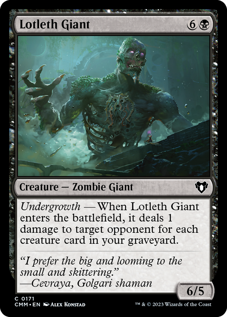 Lotleth Giant [Commander Masters] | Black Swamp Games