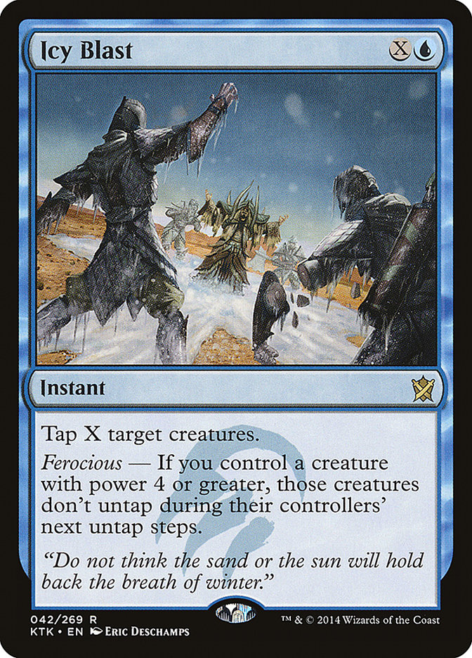 Icy Blast [Khans of Tarkir] | Black Swamp Games