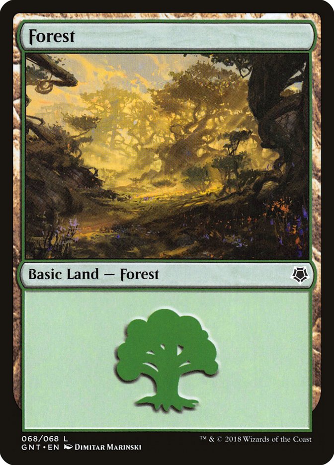 Forest (68) [Game Night 2018] | Black Swamp Games