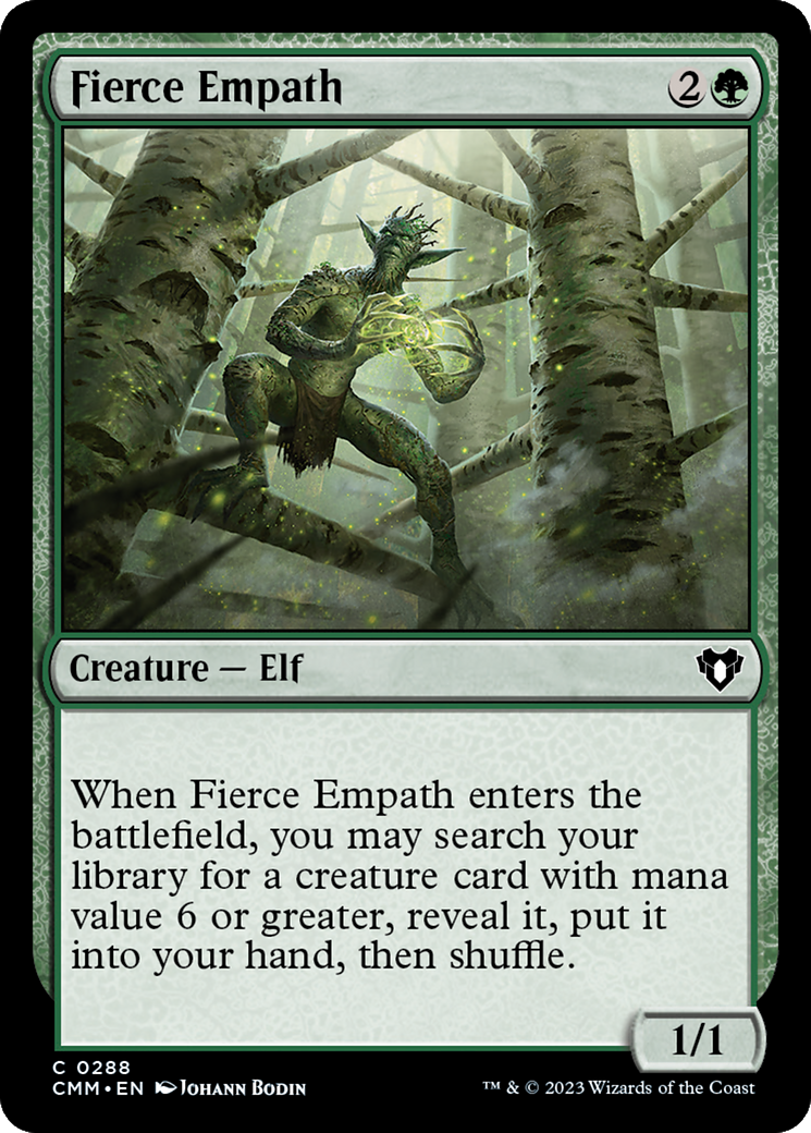 Fierce Empath [Commander Masters] | Black Swamp Games