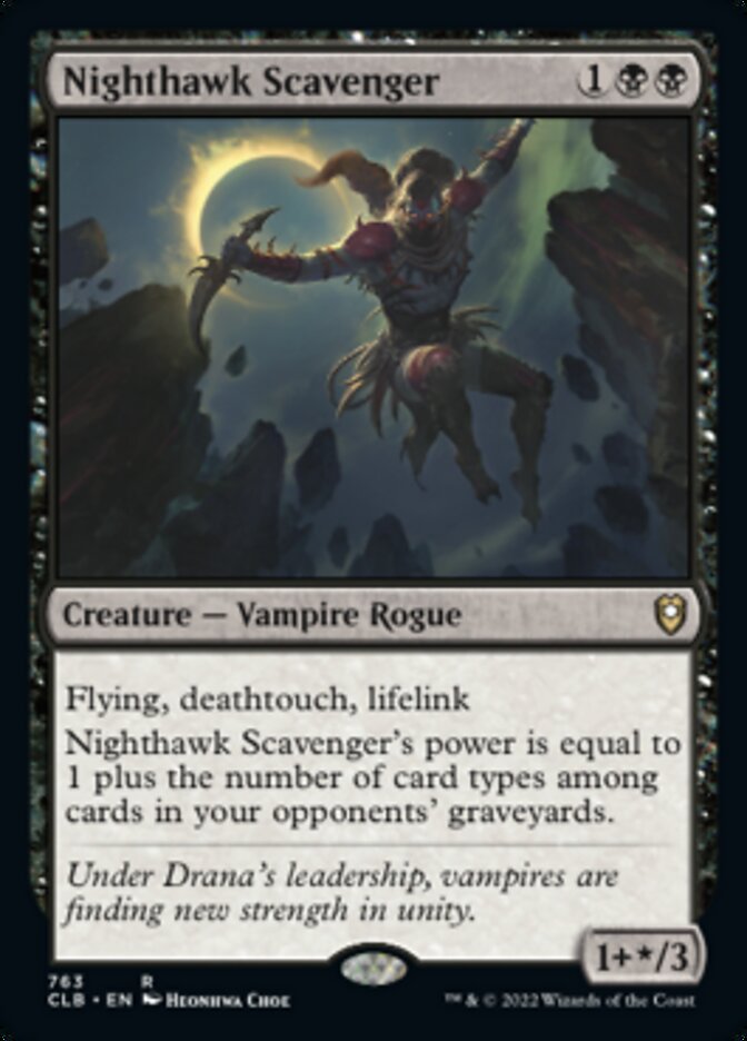 Nighthawk Scavenger [Commander Legends: Battle for Baldur's Gate] | Black Swamp Games
