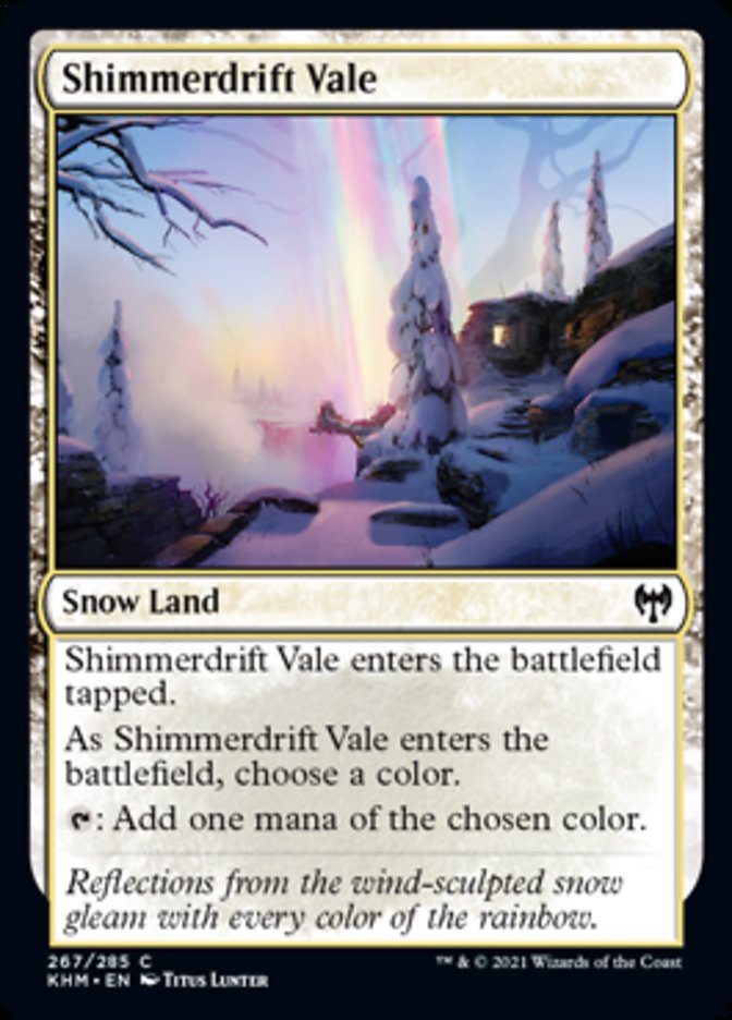 Shimmerdrift Vale [Kaldheim] | Black Swamp Games