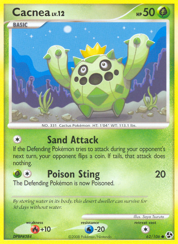 Cacnea (62/106) [Diamond & Pearl: Great Encounters] | Black Swamp Games