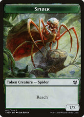 Satyr // Spider Double-Sided Token [Theros Beyond Death Tokens] | Black Swamp Games