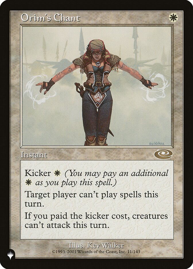 Orim's Chant [The List] | Black Swamp Games