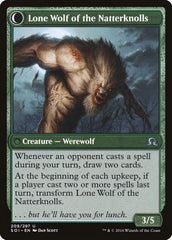 Hermit of the Natterknolls // Lone Wolf of the Natterknolls [Shadows over Innistrad] | Black Swamp Games