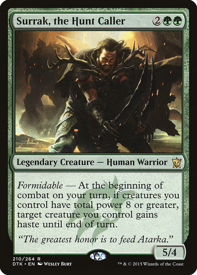Surrak, the Hunt Caller [Dragons of Tarkir] | Black Swamp Games