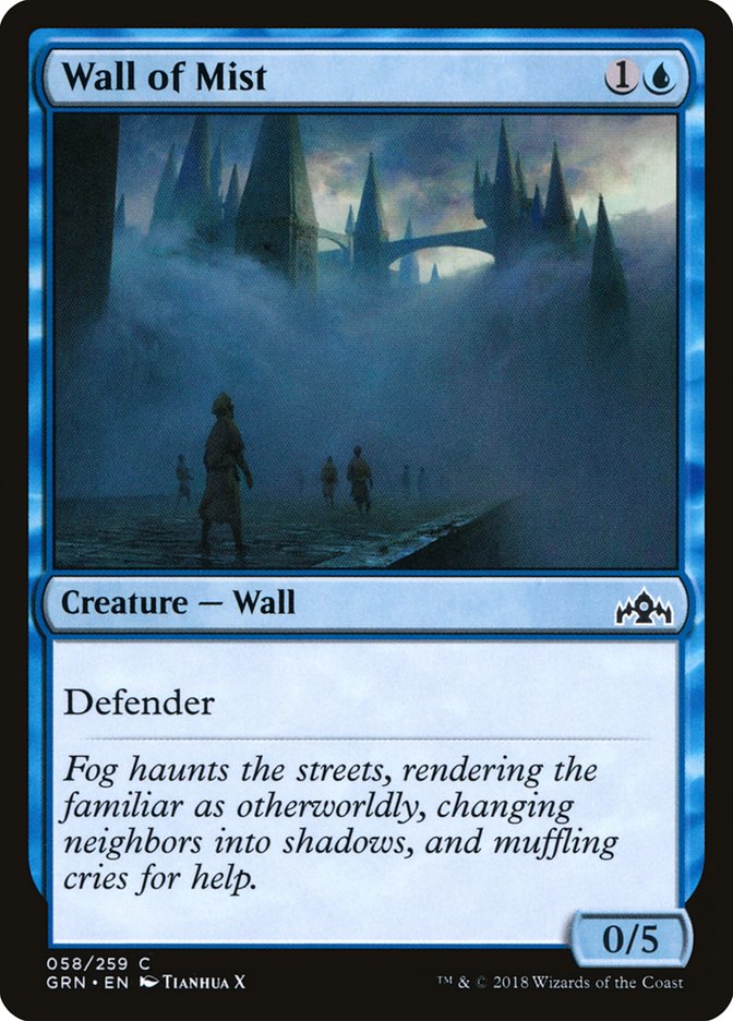 Wall of Mist [Guilds of Ravnica] | Black Swamp Games