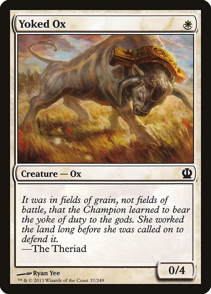 Yoked Ox [Theros] | Black Swamp Games