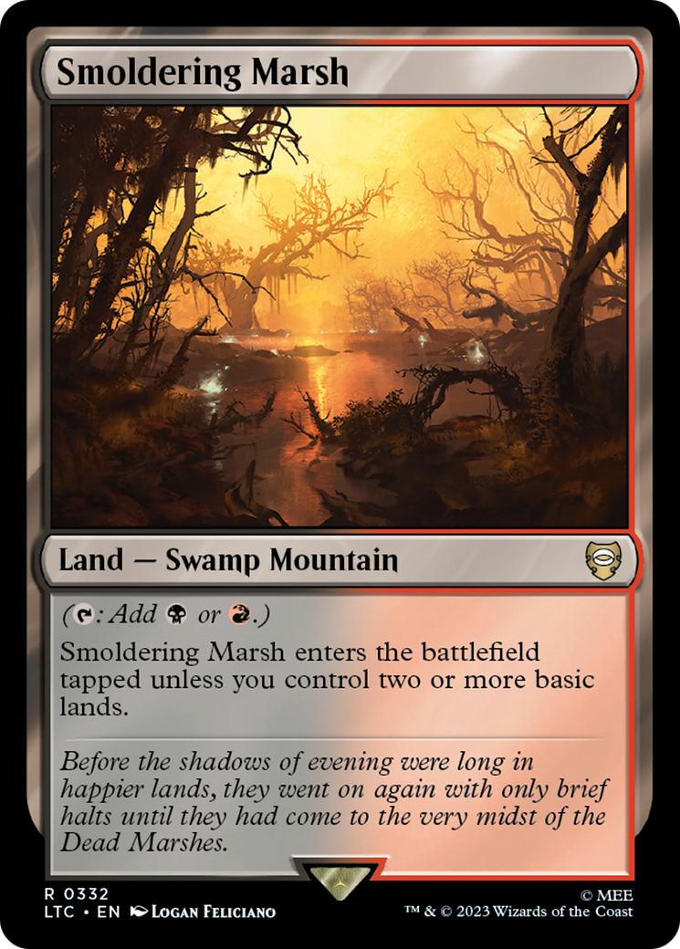 Smoldering Marsh [The Lord of the Rings: Tales of Middle-Earth Commander] | Black Swamp Games