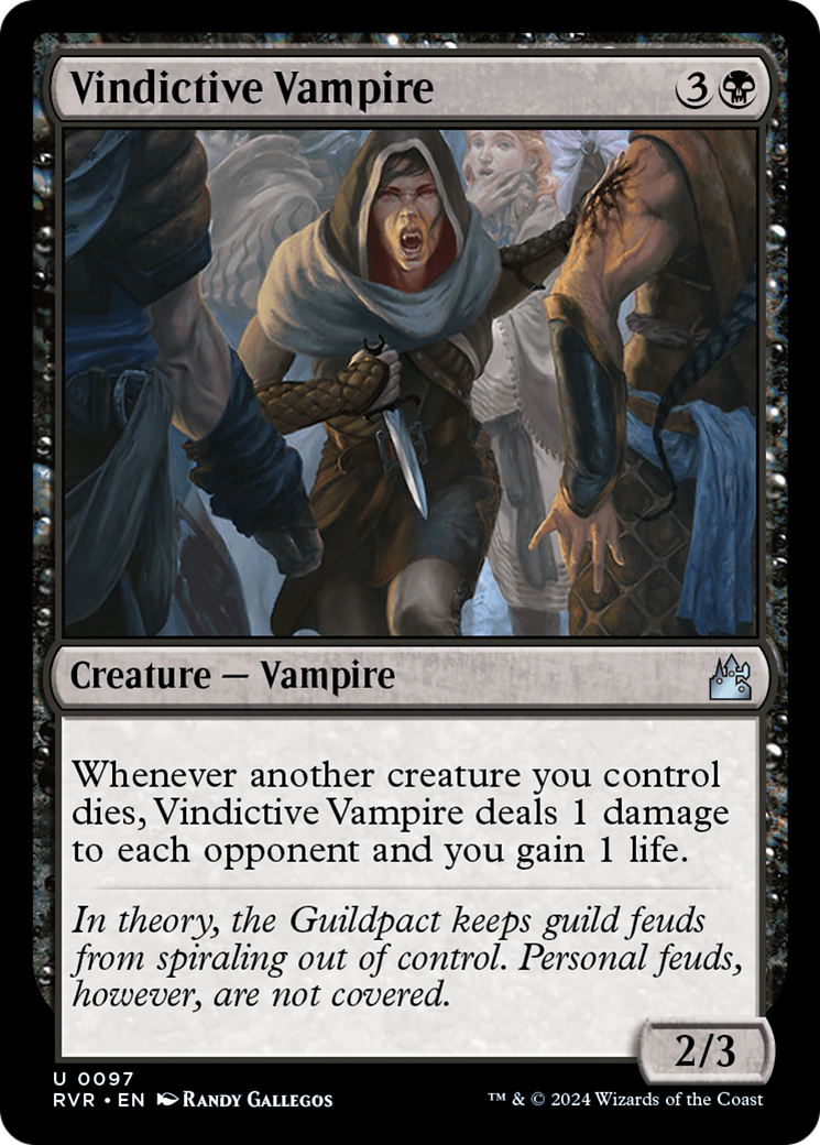 Vindictive Vampire [Ravnica Remastered] | Black Swamp Games