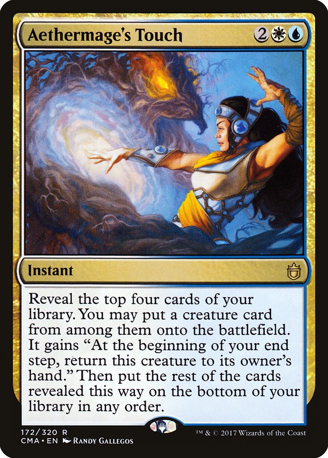 Aethermage's Touch [Commander Anthology] | Black Swamp Games