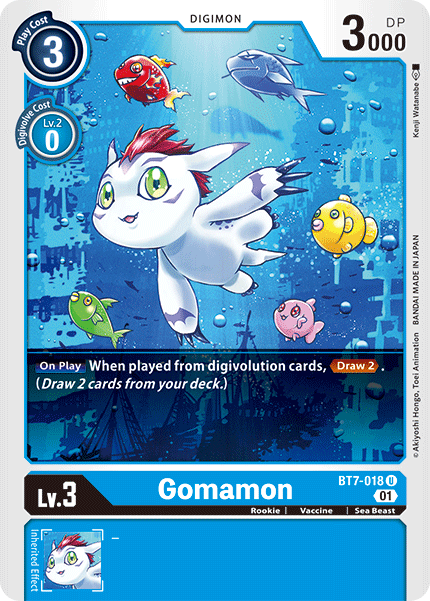 Gomamon [BT7-018] [Next Adventure] | Black Swamp Games