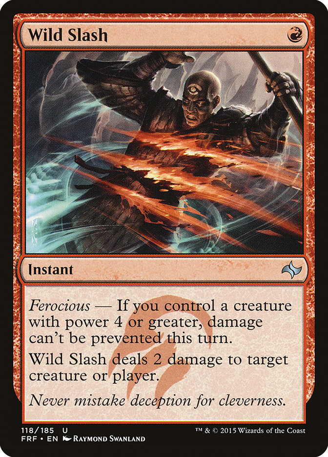 Wild Slash [Fate Reforged] | Black Swamp Games