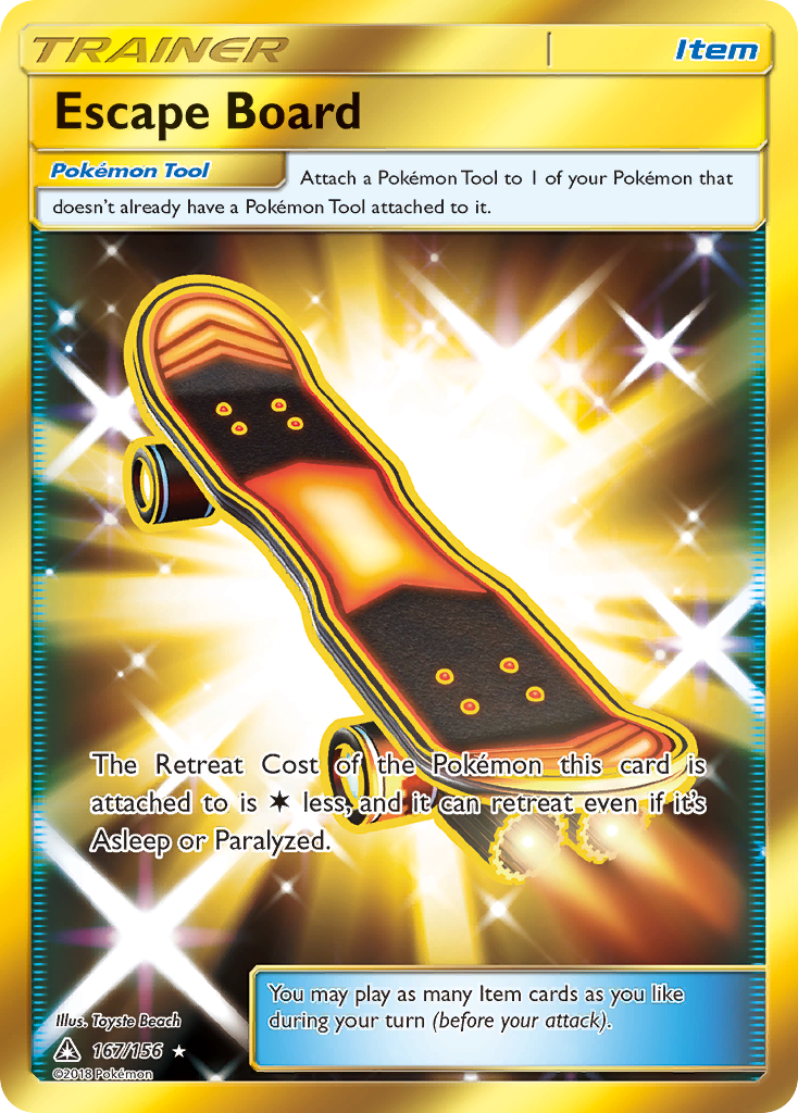 Escape Board (167/156) [Sun & Moon: Ultra Prism] | Black Swamp Games