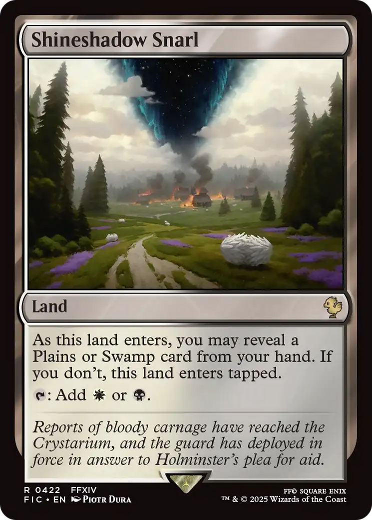 Shineshadow Snarl [FINAL FANTASY Commander] | Black Swamp Games