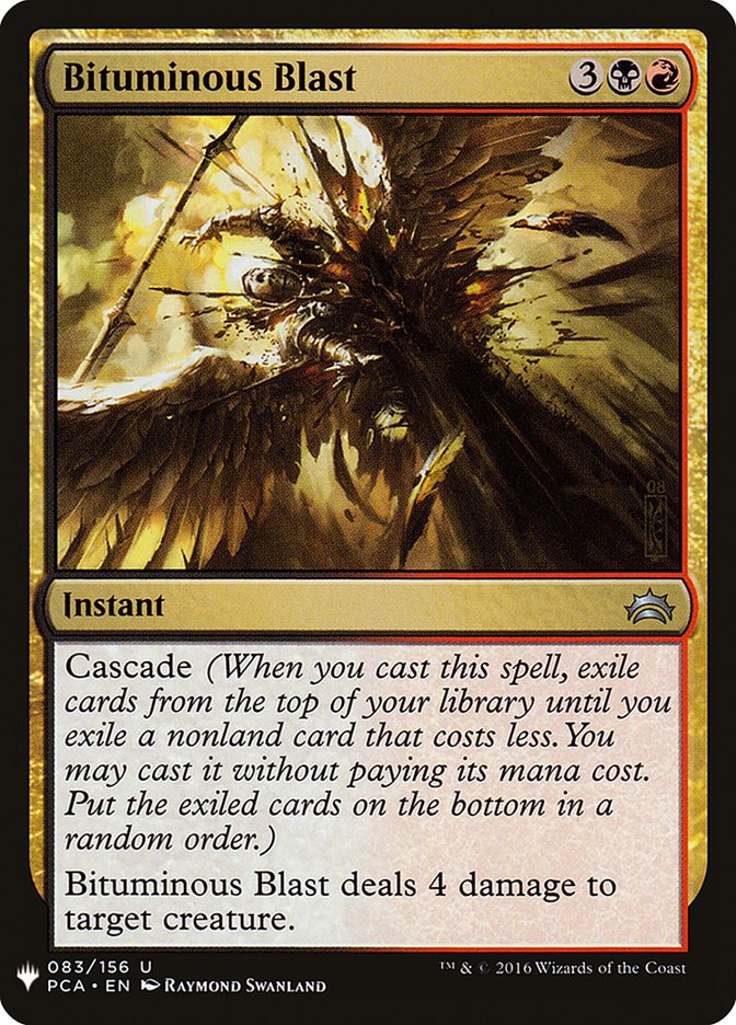 Bituminous Blast [Mystery Booster] | Black Swamp Games