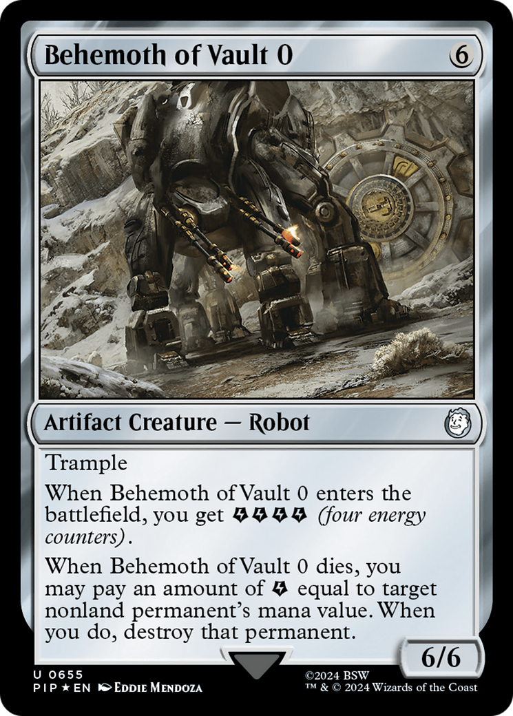 Behemoth of Vault 0 (Surge Foil) [Fallout] | Black Swamp Games