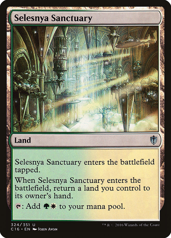 Selesnya Sanctuary [Commander 2016] | Black Swamp Games
