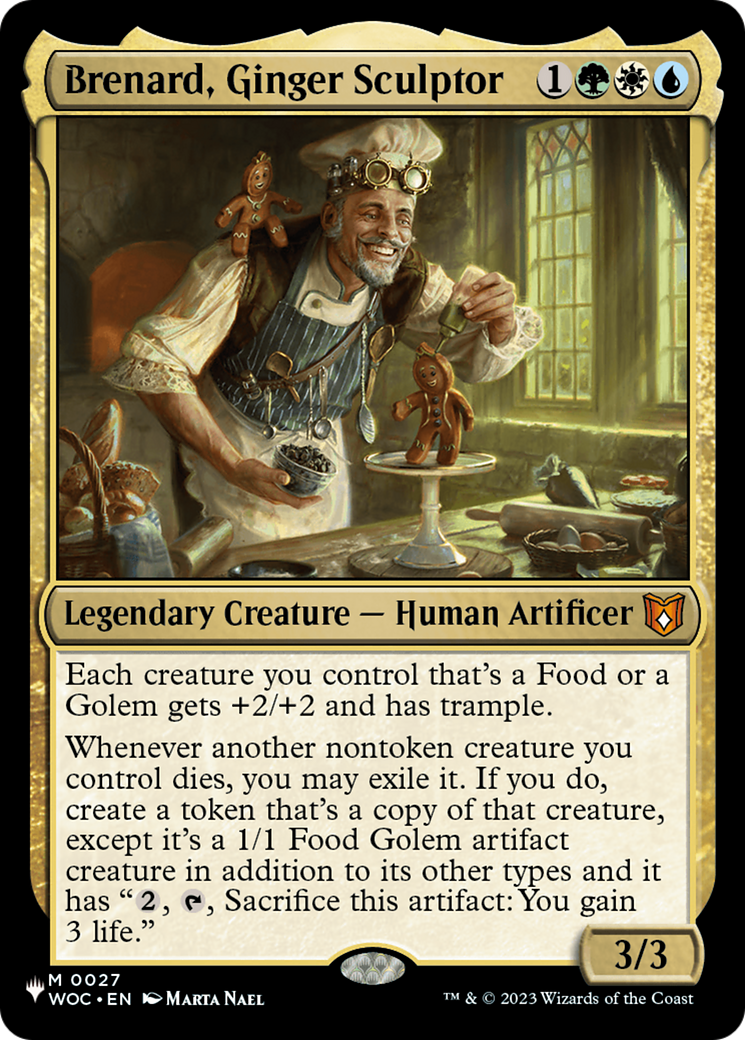 Brenard, Ginger Sculptor (WOC) [The List] | Black Swamp Games