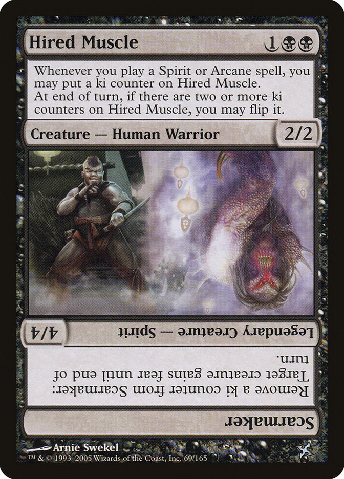 Hired Muscle // Scarmaker [Betrayers of Kamigawa] | Black Swamp Games