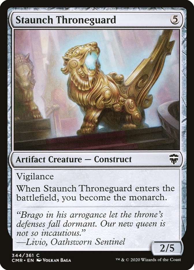 Staunch Throneguard [Commander Legends] | Black Swamp Games