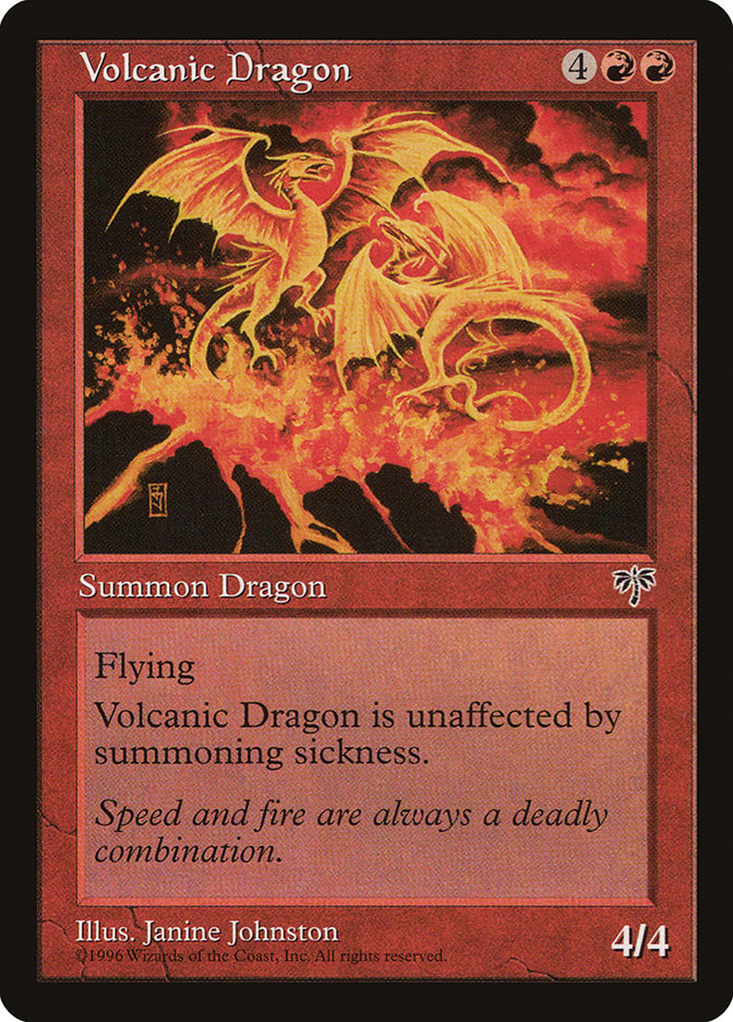 Volcanic Dragon [Mirage] | Black Swamp Games