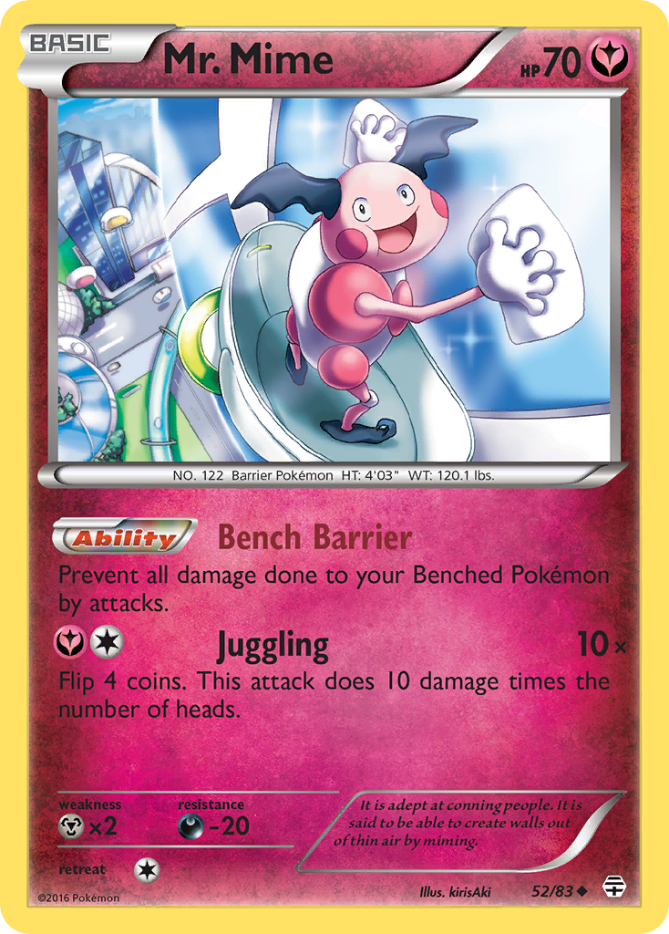 Mr. Mime (52/83) [XY: Generations] | Black Swamp Games