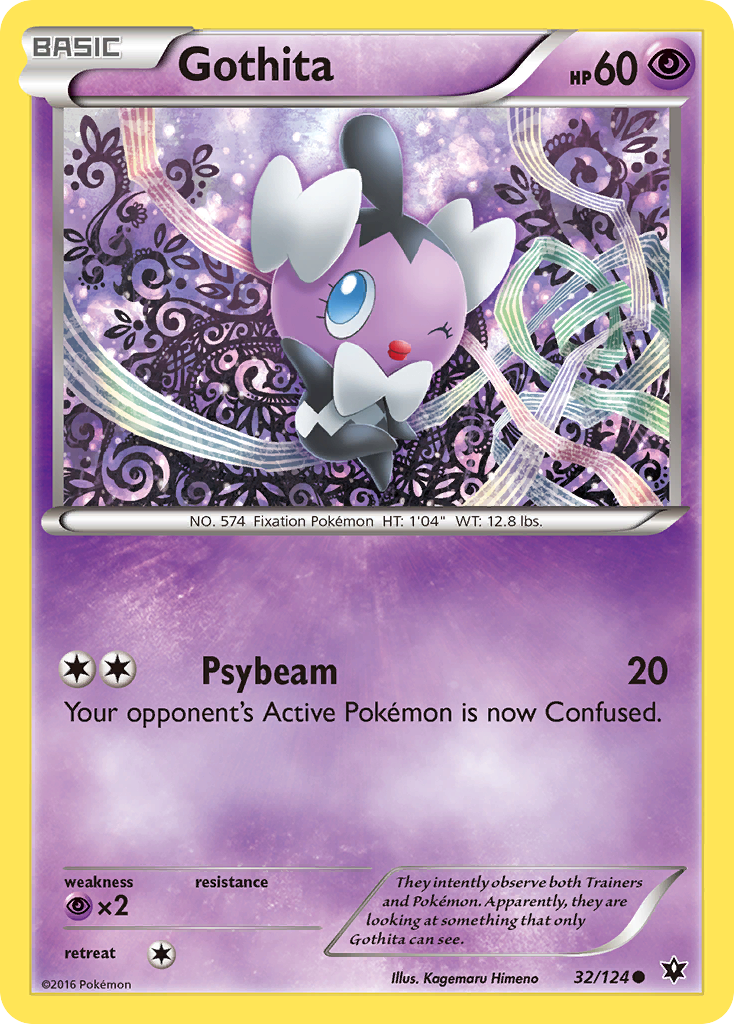 Gothita (32/124) [XY: Fates Collide] | Black Swamp Games