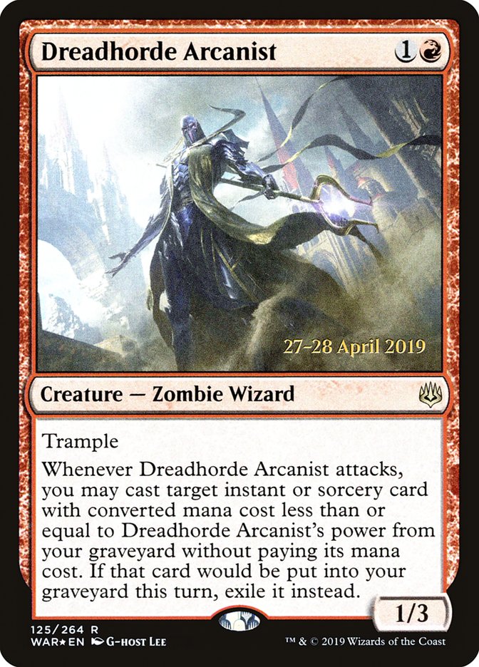 Dreadhorde Arcanist [War of the Spark Prerelease Promos] | Black Swamp Games