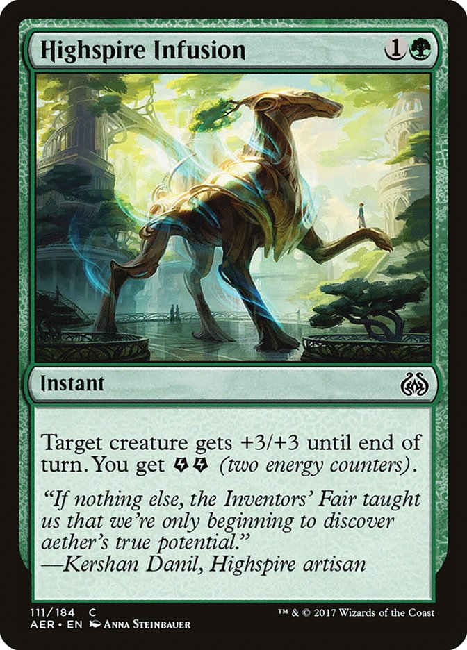Highspire Infusion [Aether Revolt] | Black Swamp Games