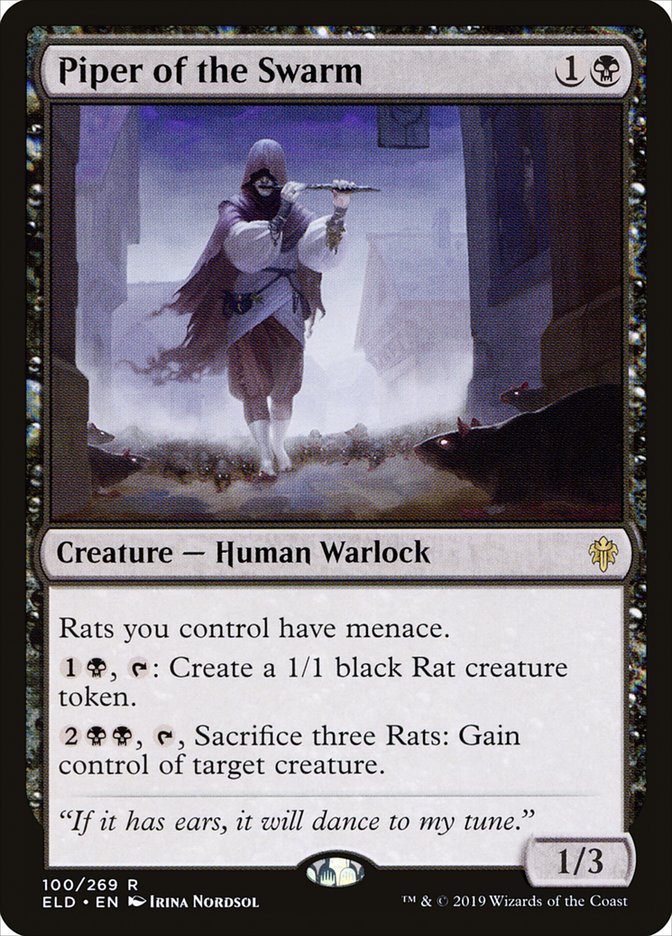 Piper of the Swarm (100/269) [Throne of Eldraine] | Black Swamp Games