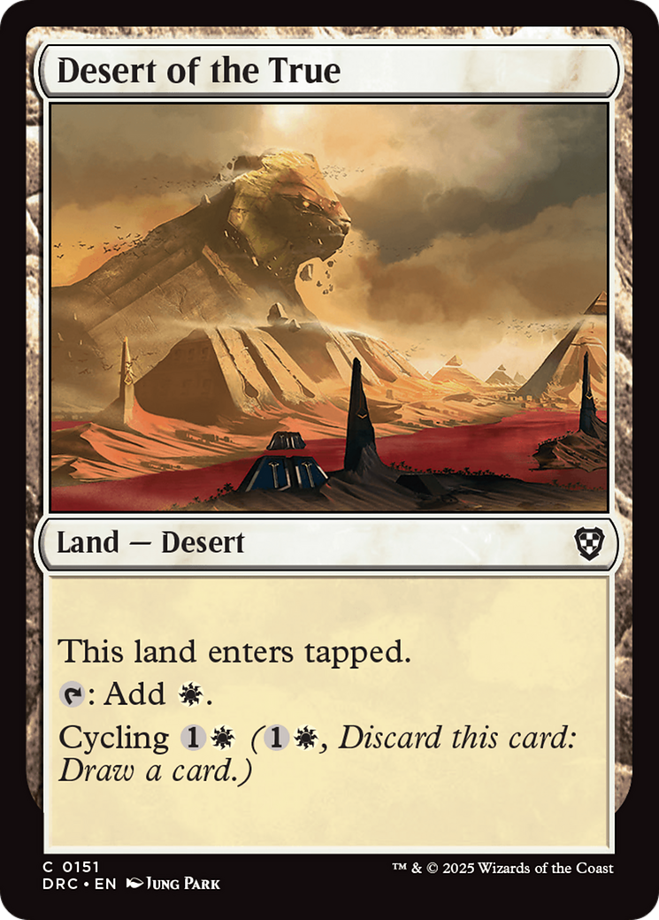 Desert of the True [Aetherdrift Commander] | Black Swamp Games