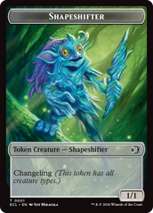 Shapeshifter // Map Double-Sided Token [Lorwyn Eclipsed Tokens] | Black Swamp Games