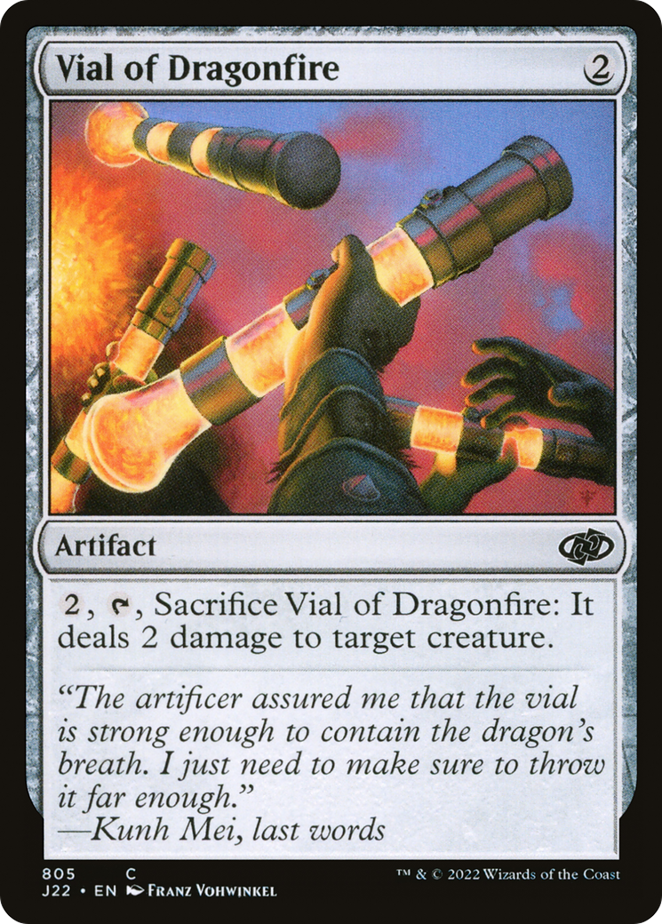 Vial of Dragonfire [Jumpstart 2022] | Black Swamp Games