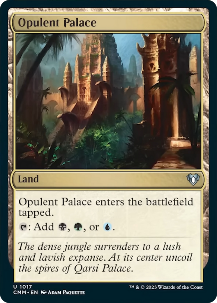 Opulent Palace [Commander Masters] | Black Swamp Games