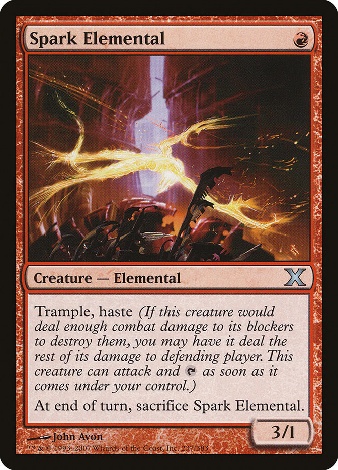 Spark Elemental [Tenth Edition] | Black Swamp Games