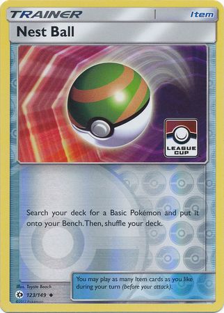 Nest Ball (123/149) (League Promo) [Sun & Moon: Base Set] | Black Swamp Games