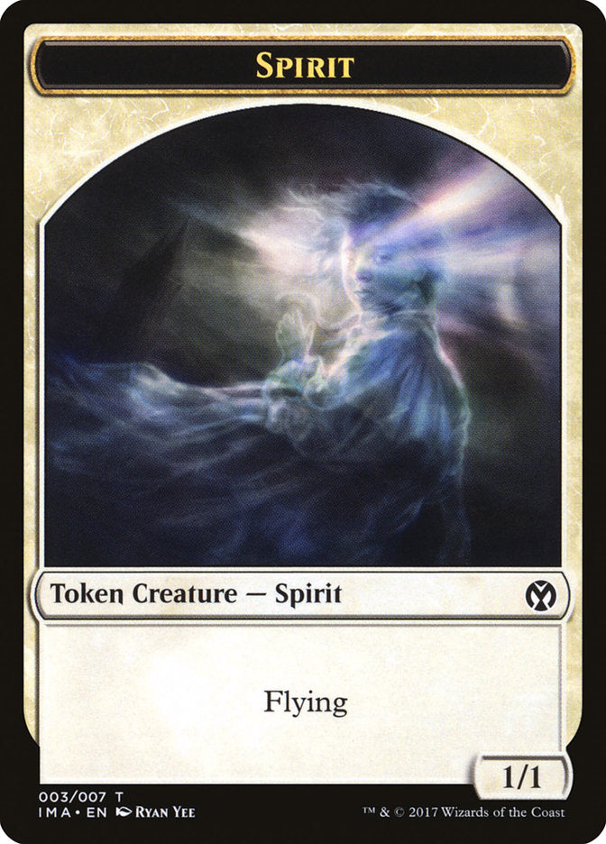 Spirit Token [Iconic Masters Tokens] | Black Swamp Games