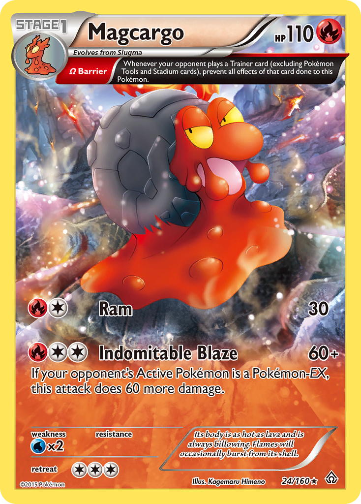 Magcargo (24/160) [XY: Primal Clash] | Black Swamp Games